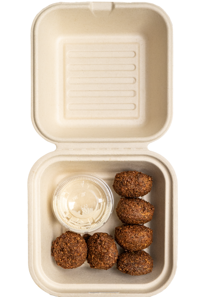 6 Falafels.