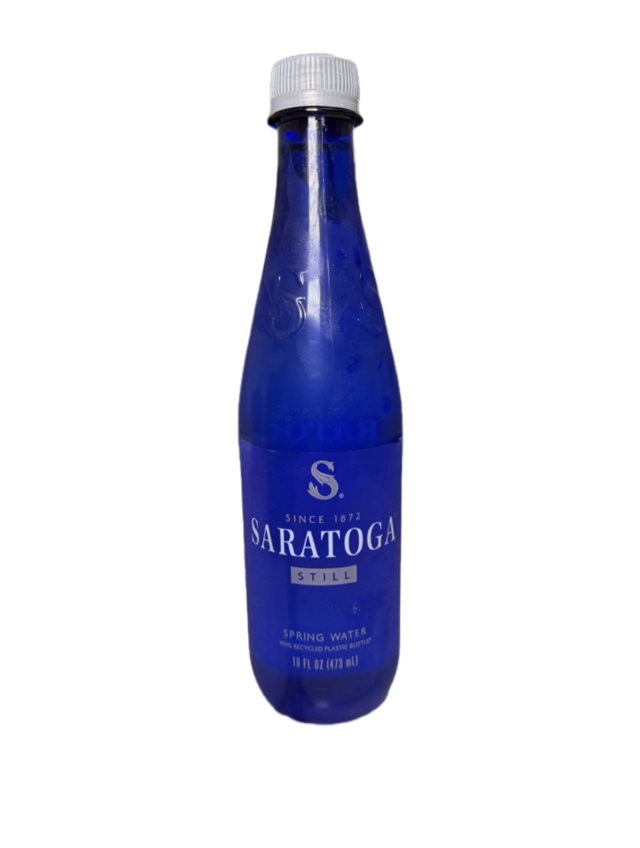 SARATOGA SPRING WATER 16OZ.