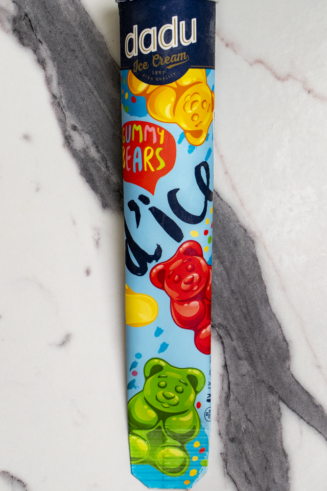 DADU POPSICLE GUMMU BEARS.