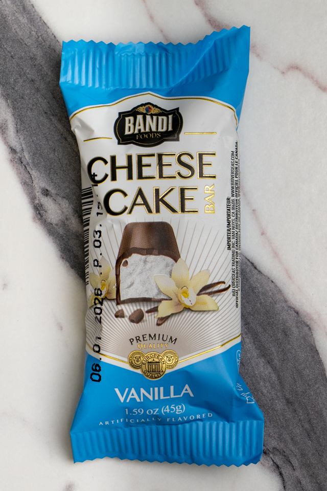 CHEESE CAKE VANILLA 1.59OZ.