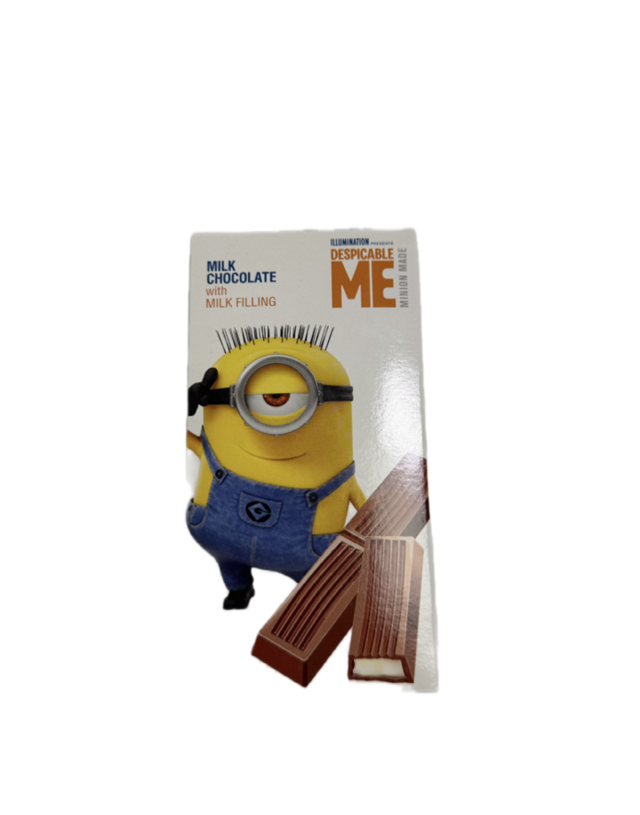 MILK CHOCOLATE BAR WITH MILK FILLING 100g.