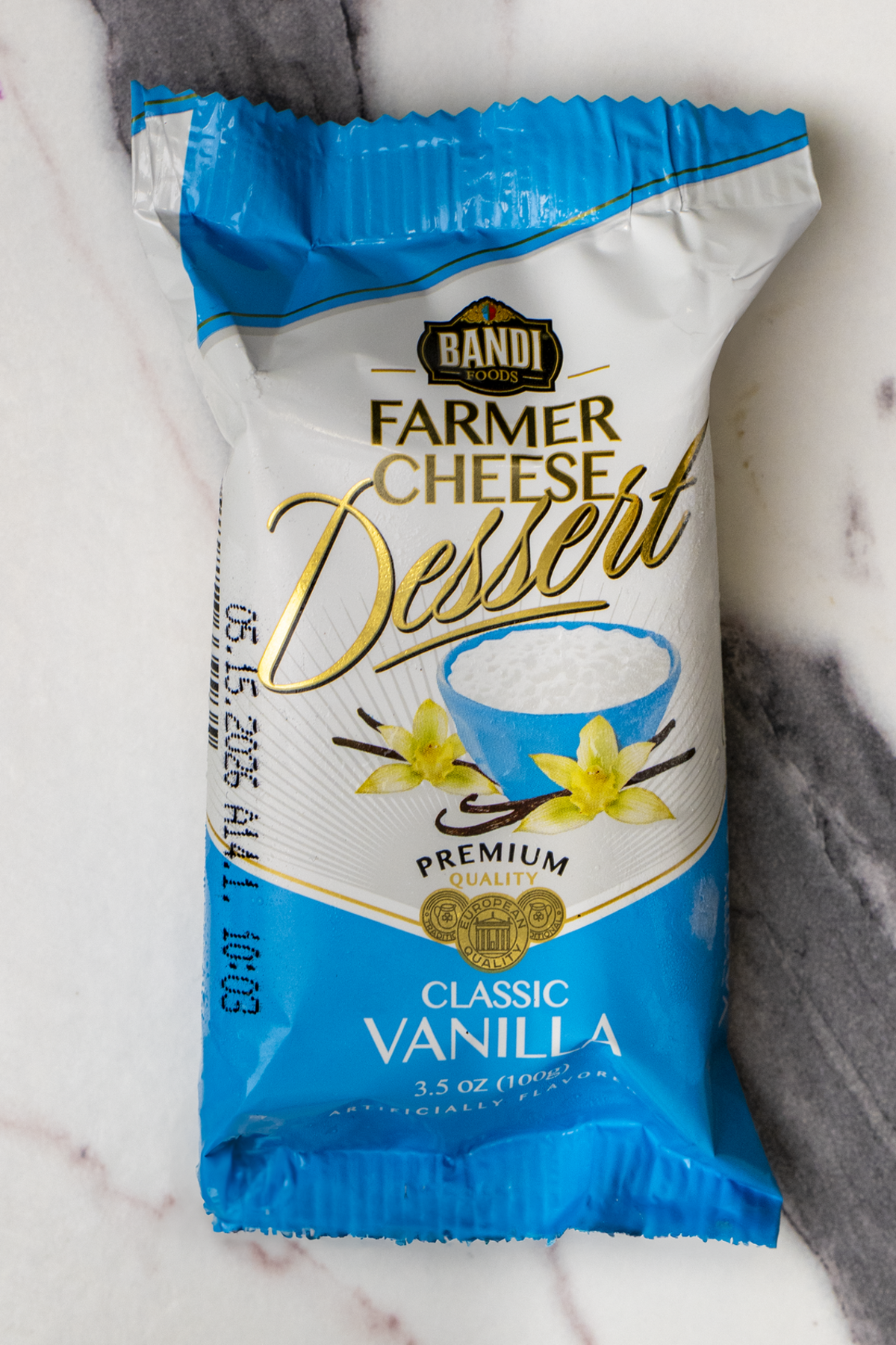 FARMER CHEESE DESSERT VANILLA 3.5OZ