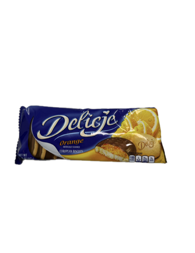 DELICJE EUROPEAN BISCUITS ORANGE 147g.