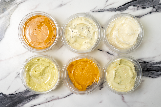 Jalapeno Garlic Sauce.