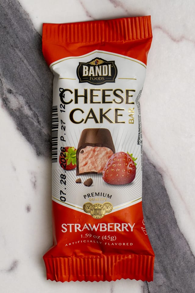 CHEESE CAKE STRAWBERRY 1.59OZ.